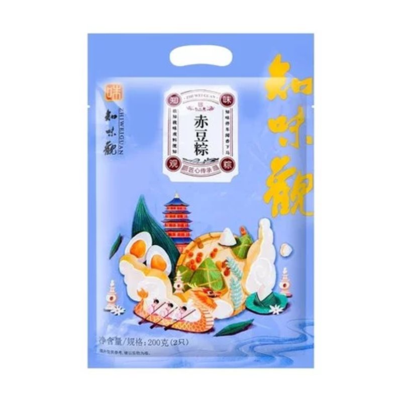 知味观赤豆粽2*100g